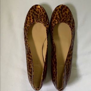 Jcrew patent tortoise ballet flat